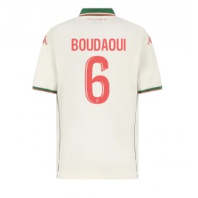 OGC Nice Hicham Boudaoui #6 Borta Kläder 2025-26 Kortärmad OGC Nice Hicham Boudaoui #6 Borta Kläder 2025-26 Kortärmad